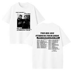 Post Malone & Jelly Roll The Big Ass Stadium Tour Part 2 Shirt