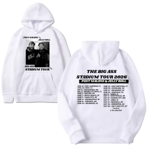 Post Malone & Jelly Roll Big Ass Stadium Tour Part 2 Hoodie