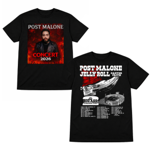 Post Malone Big Ass Stadium Tour 2026 Collector’s Shirt