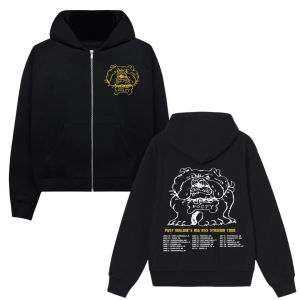 Posty Big Ass Stadium Tour Bulldog Zip-Up Hoodie